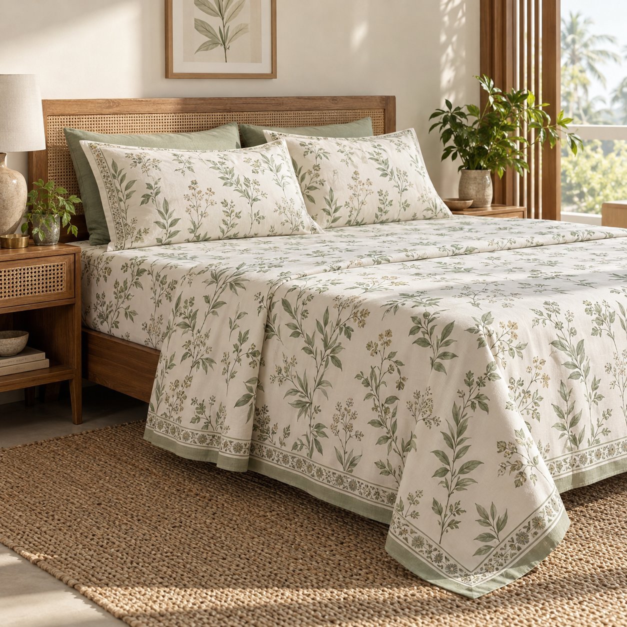 Everyday Pure Cotton wholesale bedsheets by The KDB Traders Home Decor